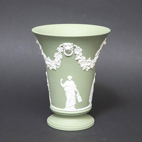 WEDGWOOD（ウェッジウッド） ジャスパー（セージグリーン） 15cmベース