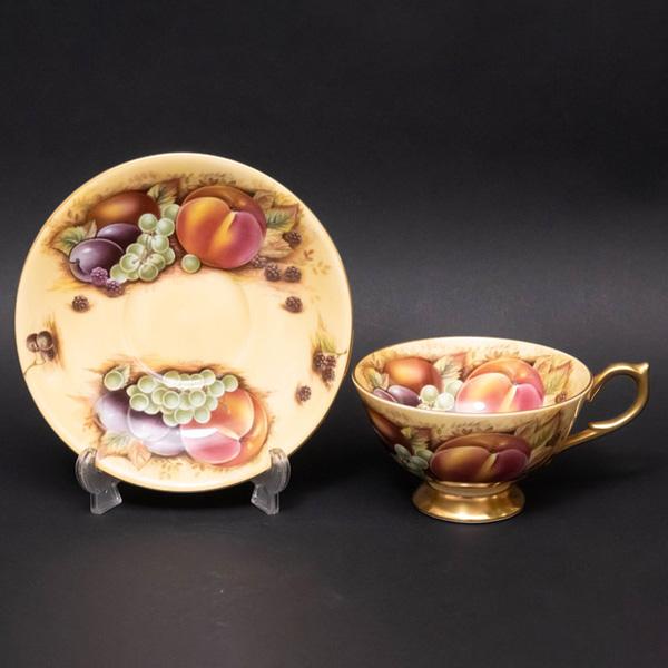 Aynsley エインズレイ オーチャードゴールド ティーカップ＆ソーサー