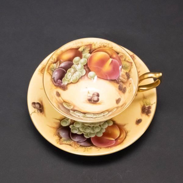 Aynsley エインズレイ オーチャードゴールド ティーカップ＆ソーサー