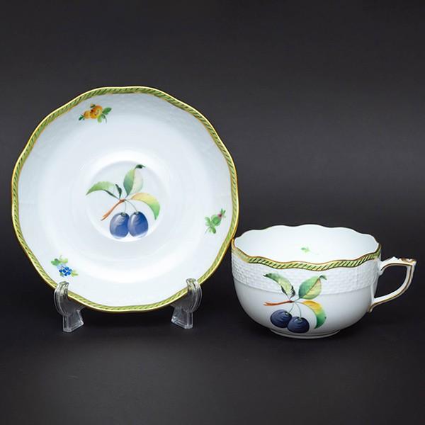ヘレンド（HEREND） フルーツエスキース（プルーン） ティーカップ