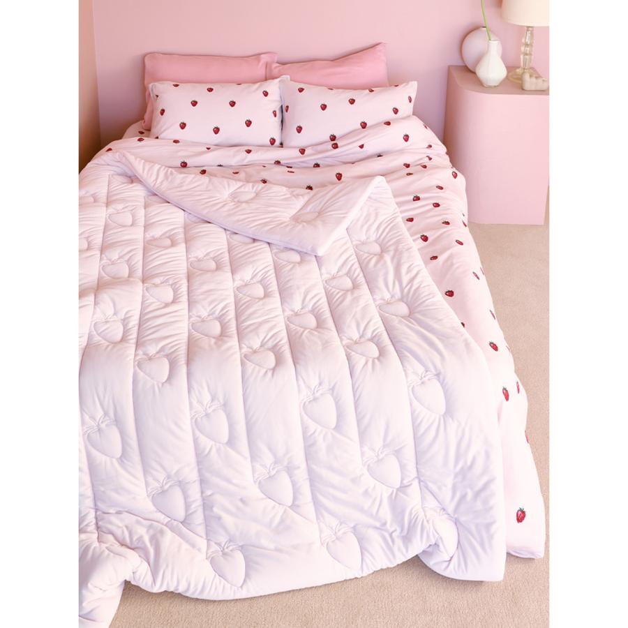 gelato pique（ジェラートピケ） Sleep ストロベリー柄3点セット