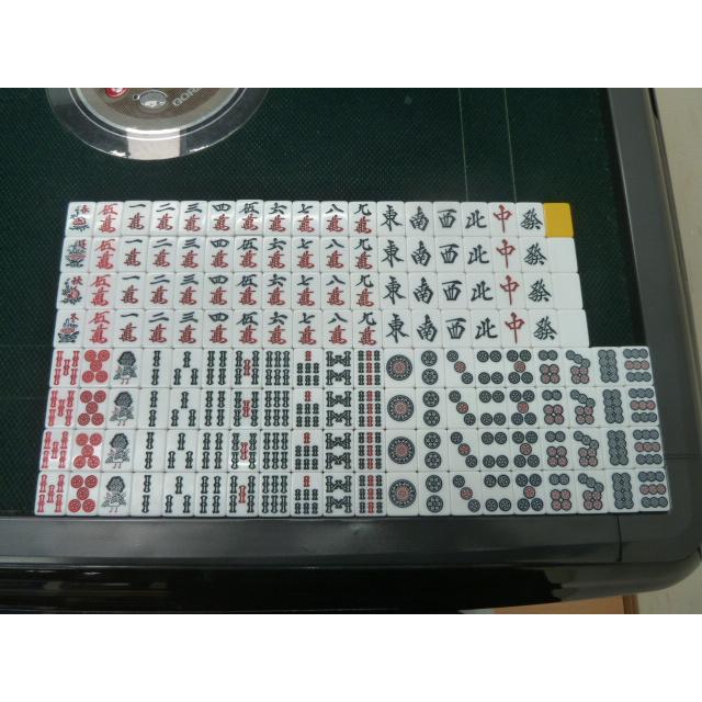 中古】GORILLA 全自動麻雀卓 1280R 麻雀台 動作確認済 28ミリ牌 赤牌