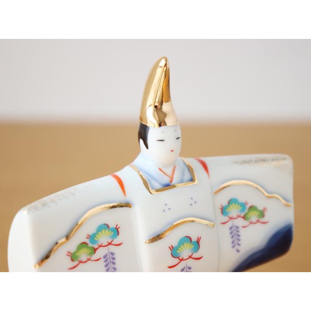 薬師窯 染錦立雛 松竹梅 : 雑貨のお店セレクト・ペンギン - 通販