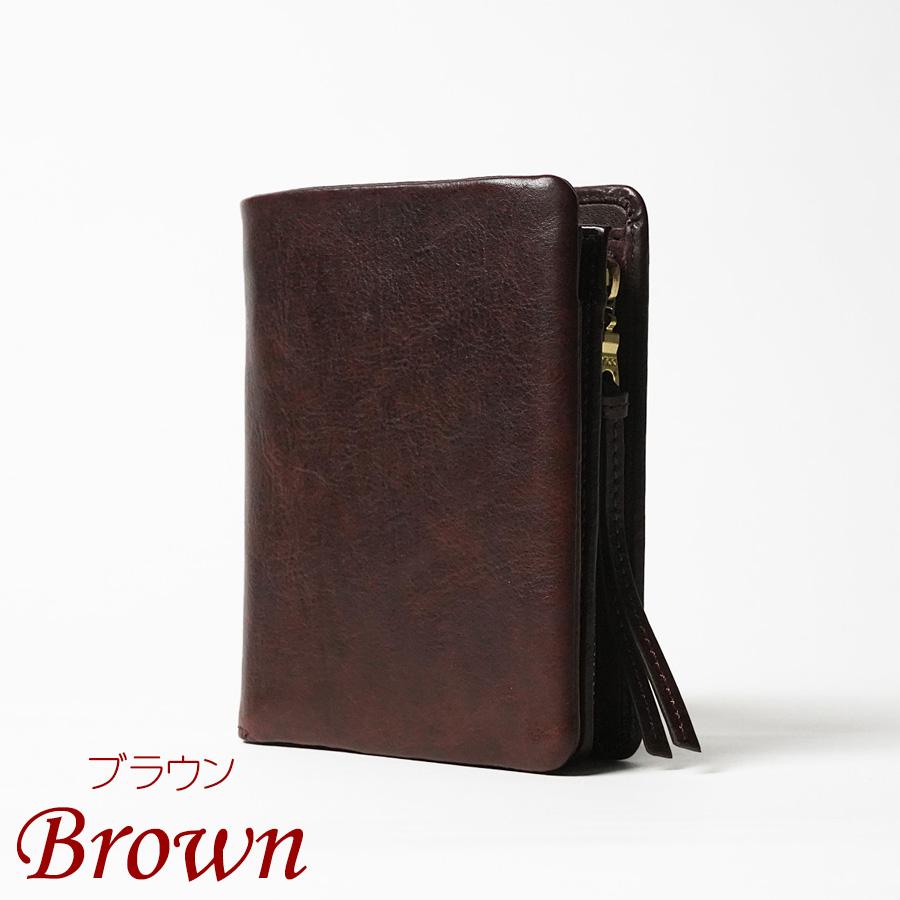 BAGGY'S ANNEX（バギーズ アネックス） バフレザー ハーフ財布 LZKM