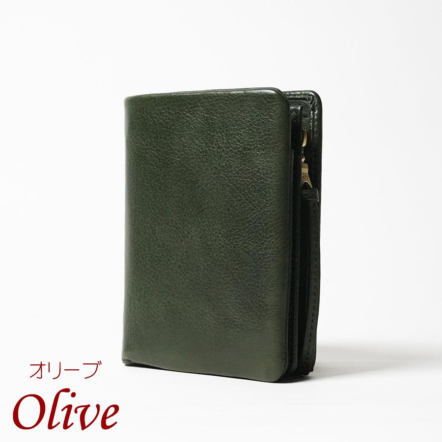 BAGGY'S ANNEX（バギーズ アネックス） バフレザー ハーフ財布 LZKM