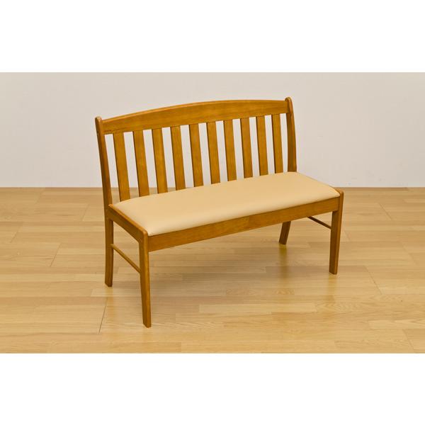 サカベ コローナ ダイニングベンチチェア 102（背あり） DBR/LBR 送料