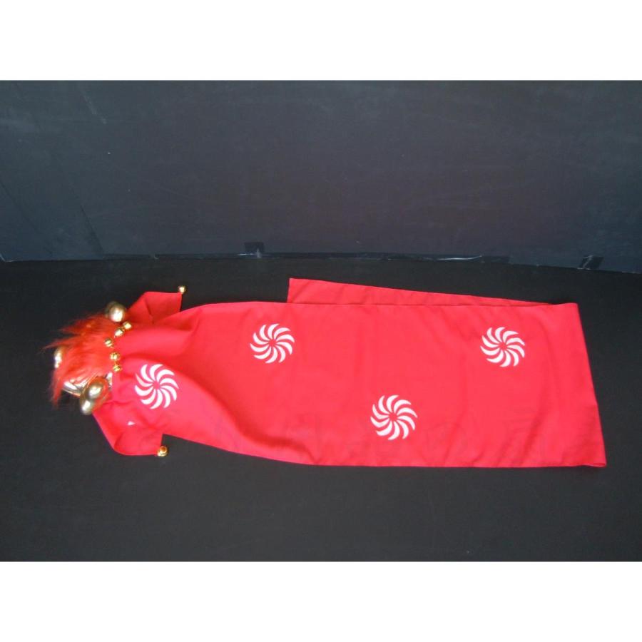 日本舞踊小道具 連獅子 獅子頭 金獅子 赤毛 子 : おどり用品の扇寿