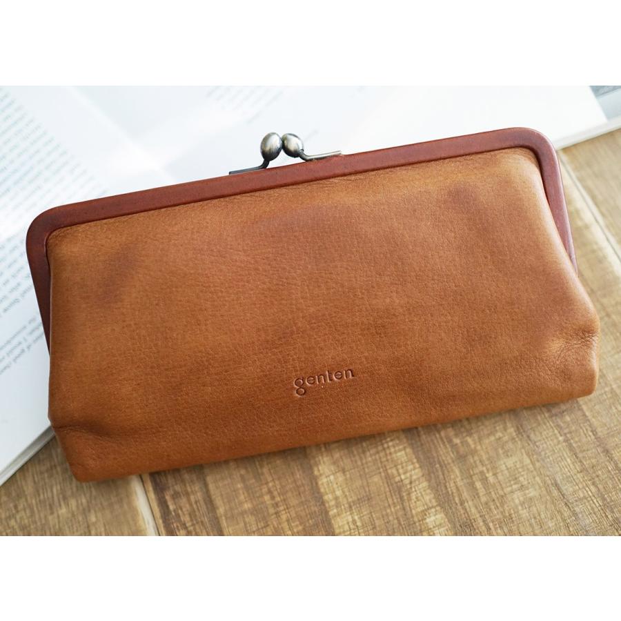 genten（ゲンテン） G soft Gソフト がま口長財布 40703(35987
