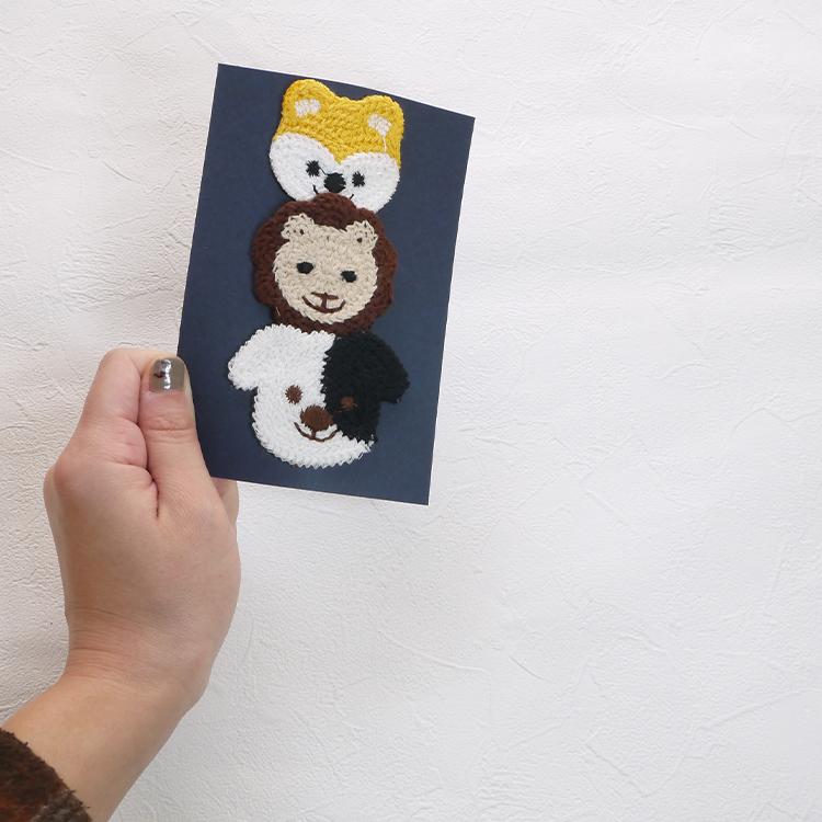 アニマルヘアクリップ3点セット 男の子 ベビー キッズ ヘアピン