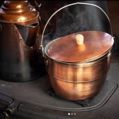 FIRESIDE（ファイヤーサイド） 鍋 コッパーオークポット 86236 銅製 薪