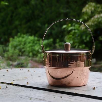 FIRESIDE（ファイヤーサイド） 鍋 コッパーオークポット 86236 銅製 薪