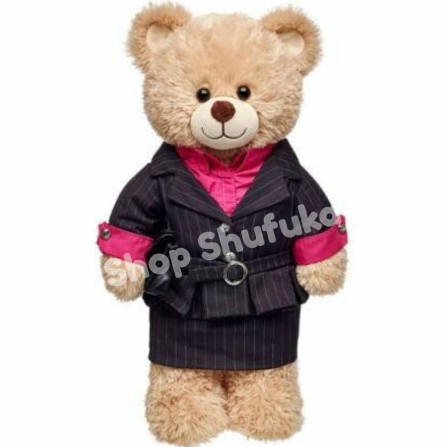 ビルドアベア スーツ ジャケット スカート バッグ 3点 クマ ぬいぐるみ