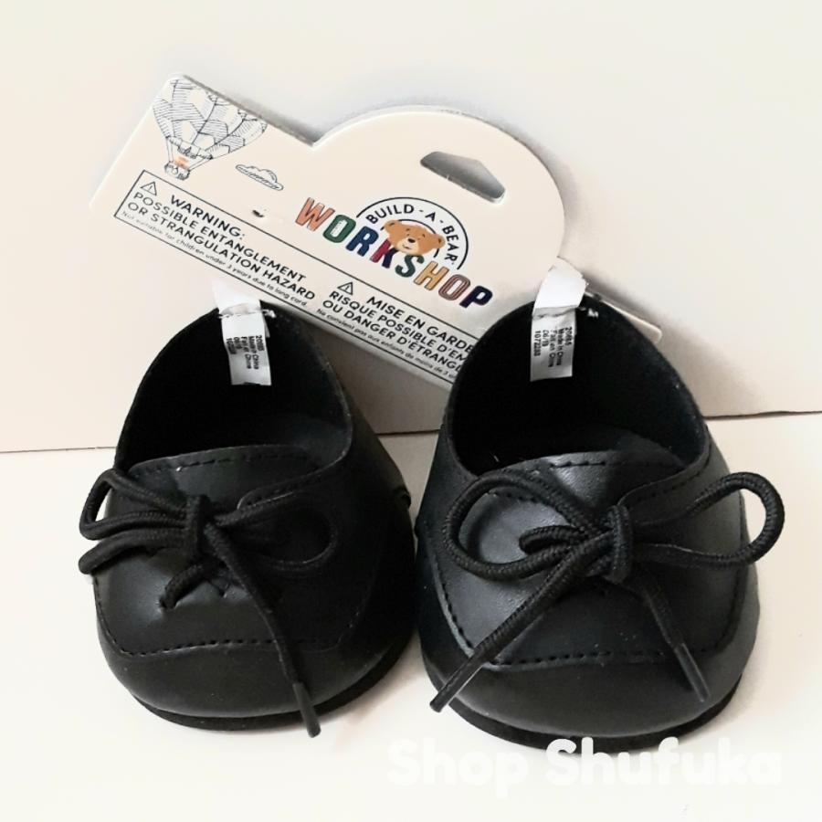 ビルドアベア 靴 シューズ 黒 ぬいぐるみ シェリーメイ ダッフィー