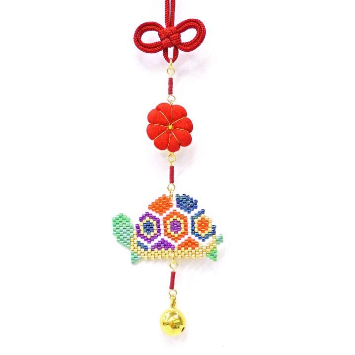 京・西陣柄つるし飾り 万年亀 PB-103 | ホビックスキット 吊るし飾り