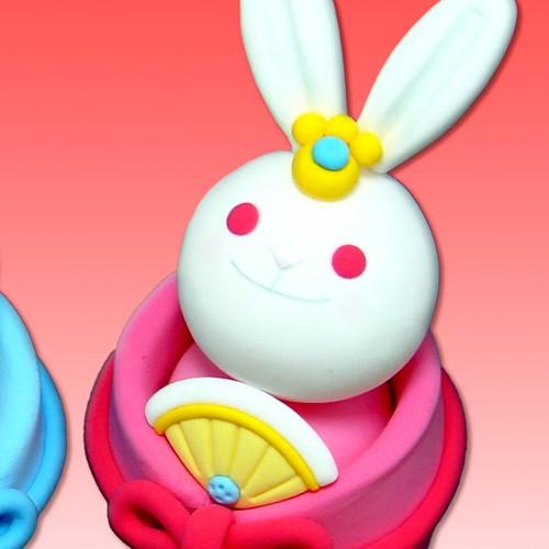 粘土 軽量粘土 天使のねんど・クレイマジック 工作キット うさぎびな