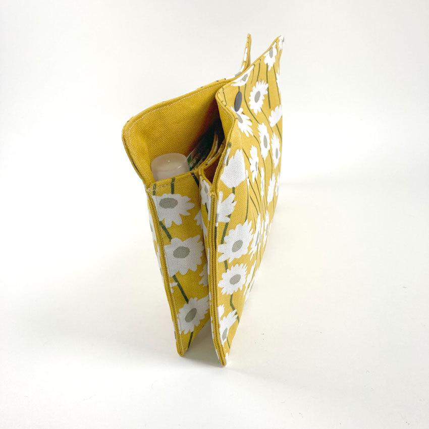 クラフトハートトーカイ 作り図 かんたんマチ付 ぺたんこポーチ