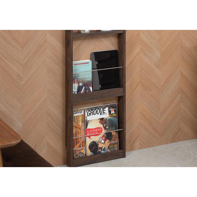 マガジンラック 超薄型 奥行7cm 幅36 高さ85.5 省スペース