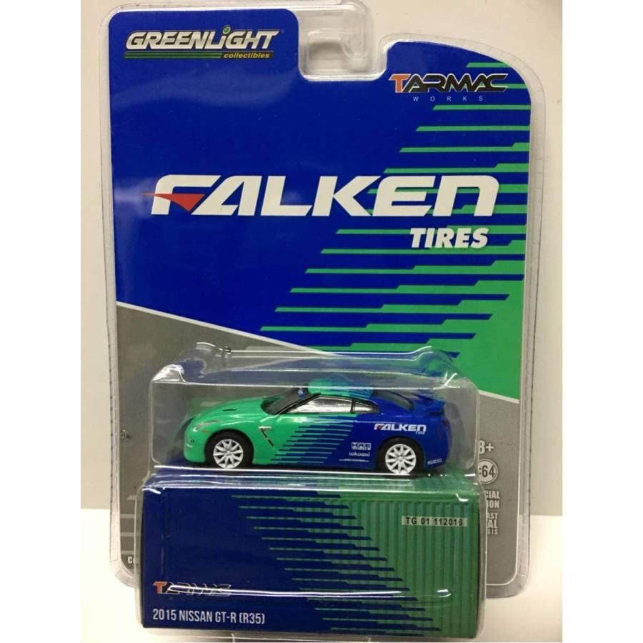 グリーンライト 1/64 日産 GT-R R35 ファルケン 2015 ターマック