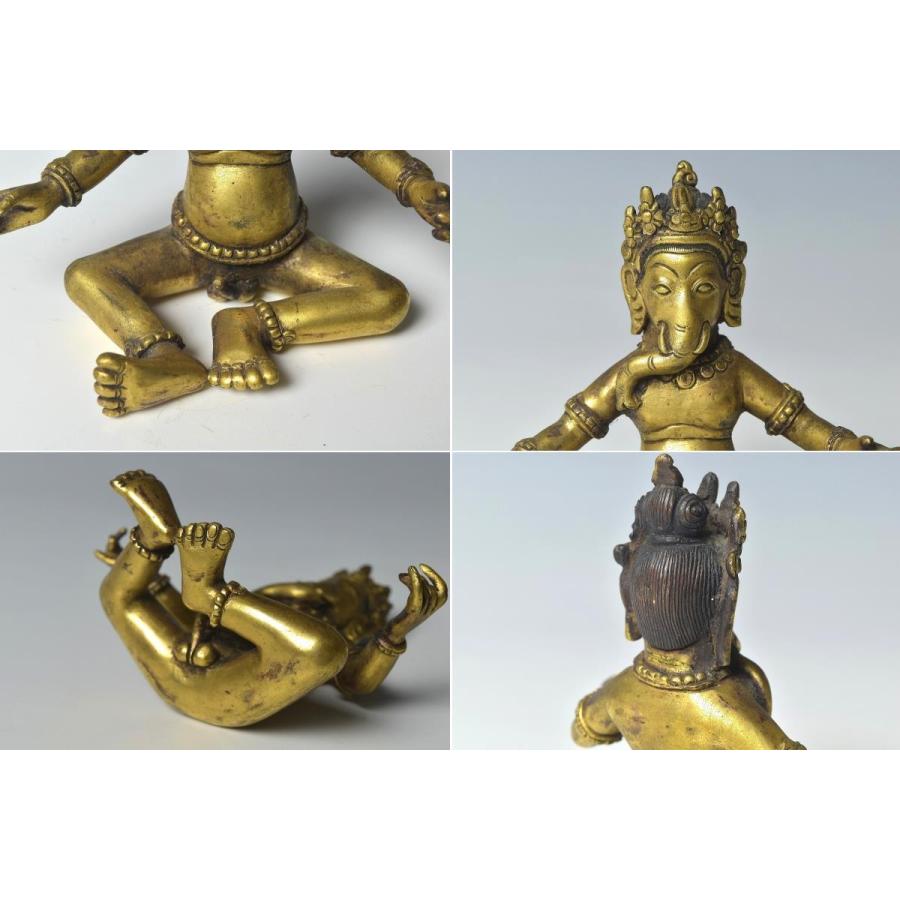 趣楽】 中国古玩 古銅塗金歓喜仏 清時代 仏像 Z1221 : 趣楽堂 ヤフー