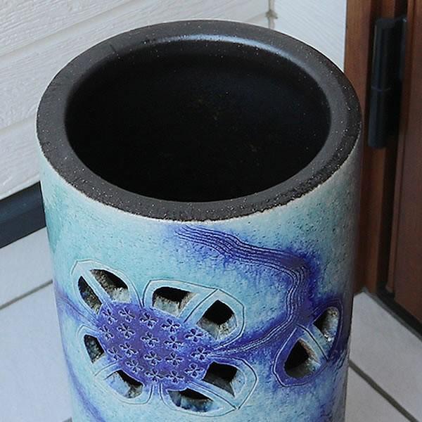 傘立て 陶器 おしゃれ 信楽焼 かさたて 和風 傘入れ モダン 玄関 新築