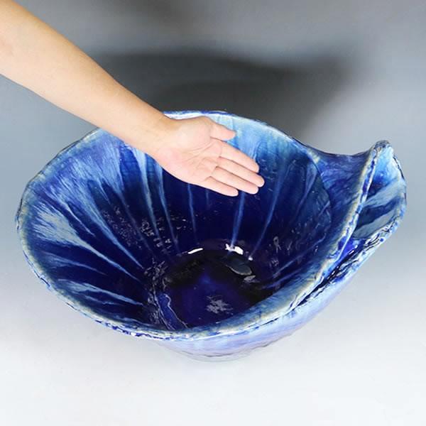 信楽焼 睡蓮鉢 メダカ鉢 おしゃれ めだか鉢 陶器 水鉢 ビオトープ