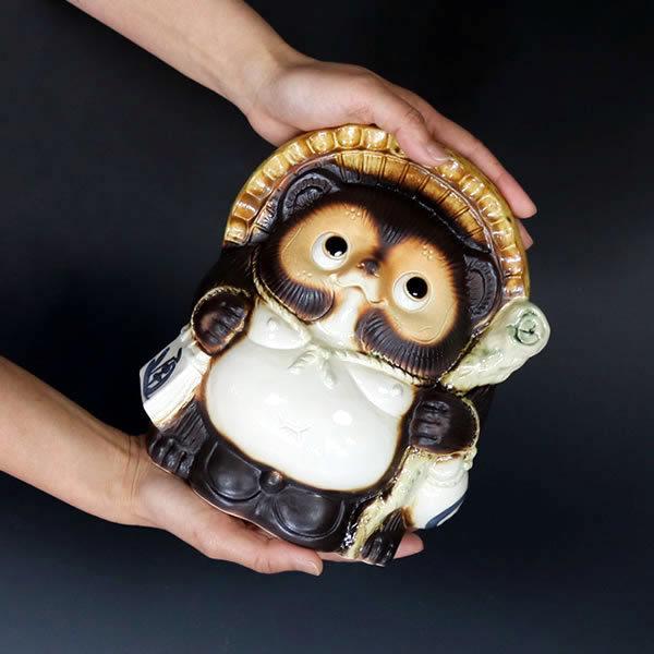 信楽焼 7号福狸 陶器 たぬき タヌキ 開運 厄除け 商売繁盛 たぬき置物