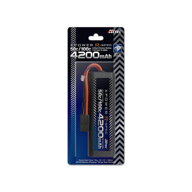 HiTEC（ハイテック） XPOWER R-SPEC バッテリー 4200mAh 50C/100C 日本