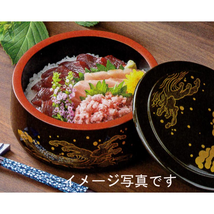 寿司桶 2客組 ちらし重 1人用 6種柄 業務用 日本製 手巻き寿司 海鮮