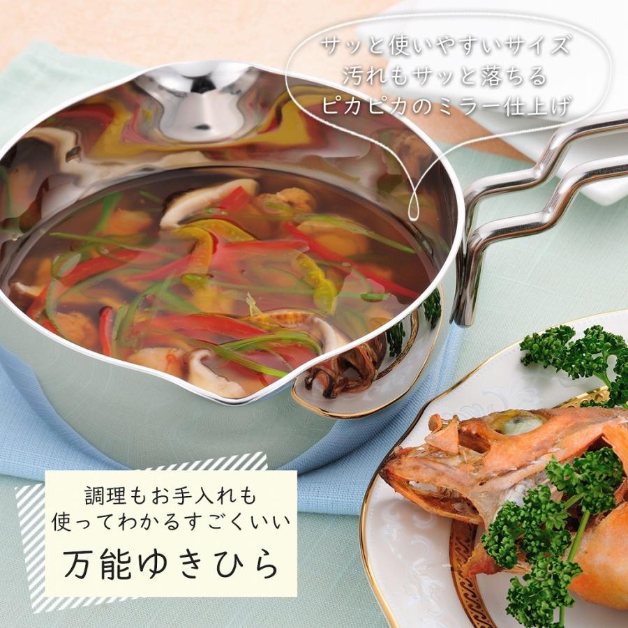 ジオ・プロダクト 行平鍋 15cm 日本製 7層構造 ステンレス アルミ geo