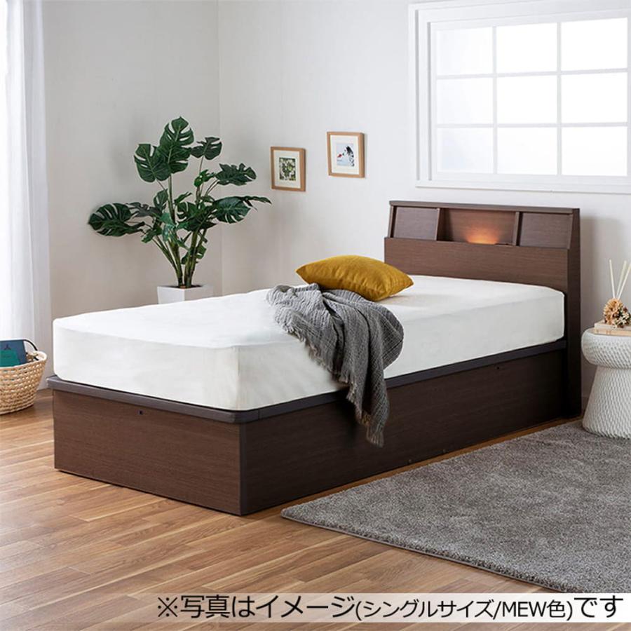 ドリームベッド ベッド ベッドフレーム シングル リフト 収納 衣類