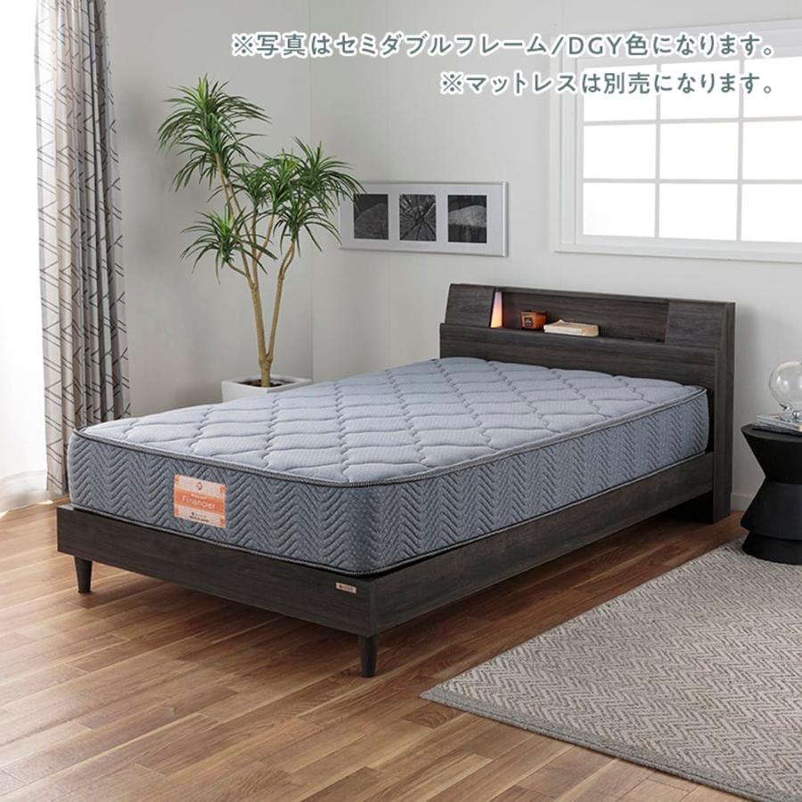 Granz（グランツ） ベッドフレーム セミダブル ベッド ベット おしゃれ