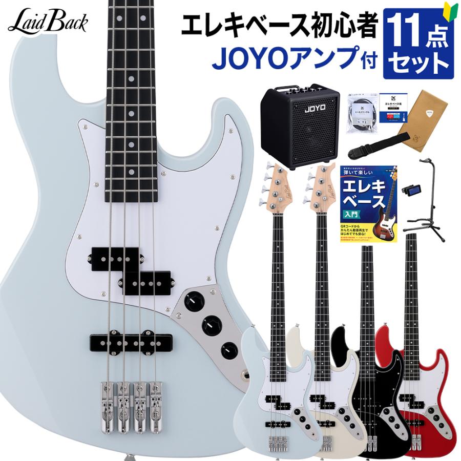 LaidBack レイドバック LBA-PJ ベース初心者11点セットVOXアンプ付き