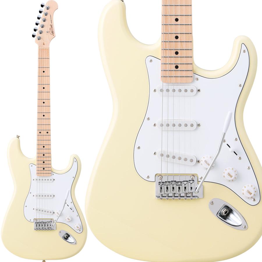LaidBack レイドバック LST-5-M-3S White Ivory エレキギター ストラト