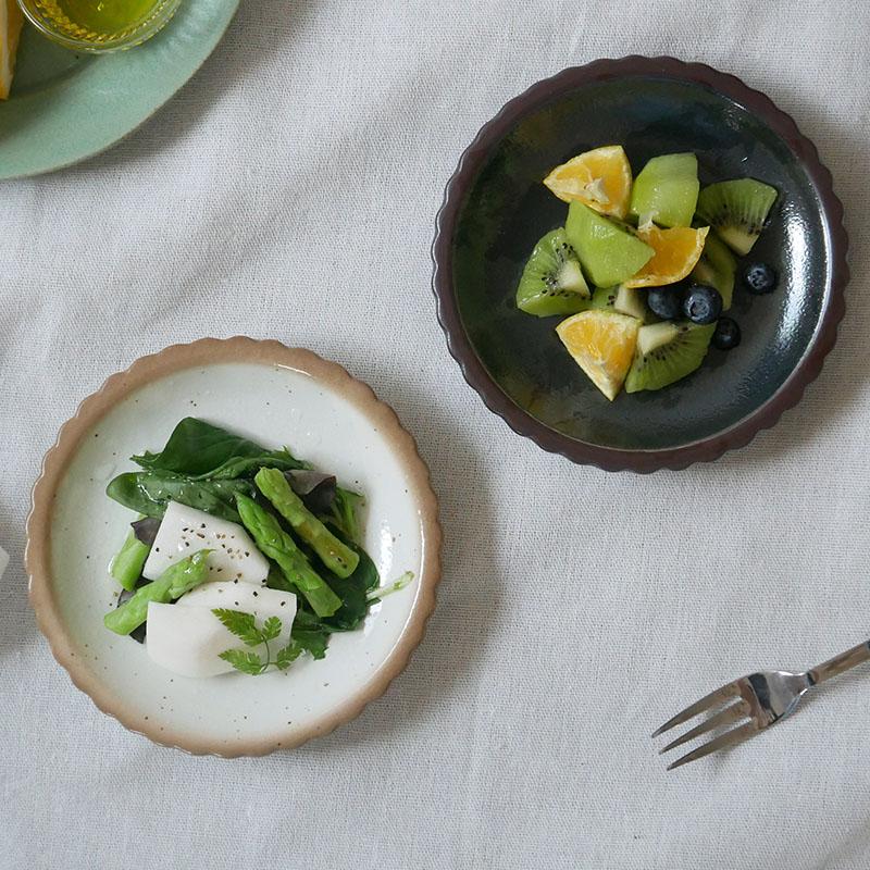 中皿 14cm ビスケットプレート お皿 皿 食器 取り皿 ケーキ皿 サラダ皿