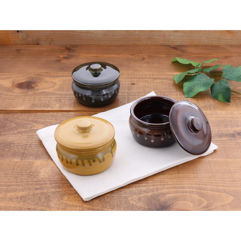 蓋付かめ 155cc 保存容器 梅干・漬物容器 陶器製 アウトレット 漬物