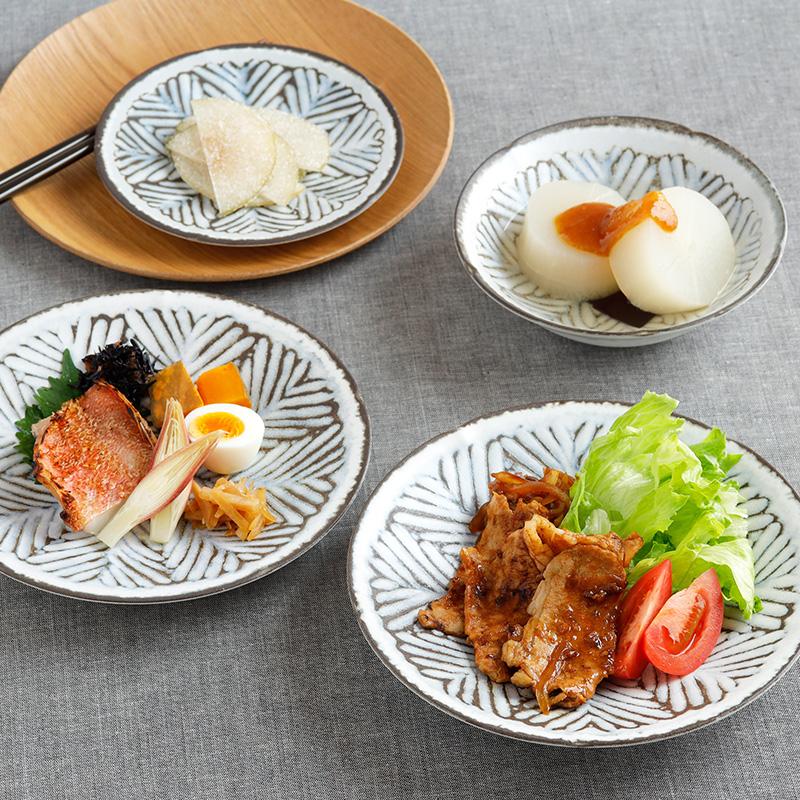 和食器 雪 8点食器セット 二人用磁器 日本製 美濃焼 食器セット セット