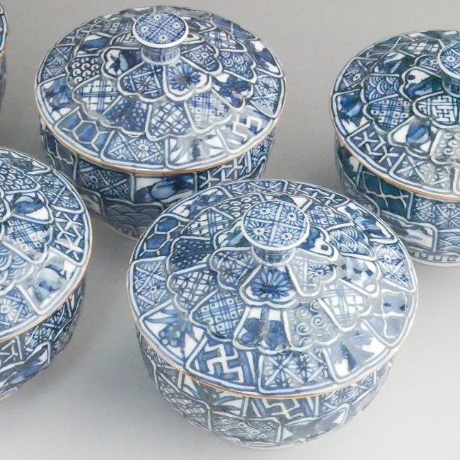 京焼 清水焼 菊彫祥瑞蓋付汲出碗揃え 壹楽 : 松韻堂 Yahoo!店 - 通販