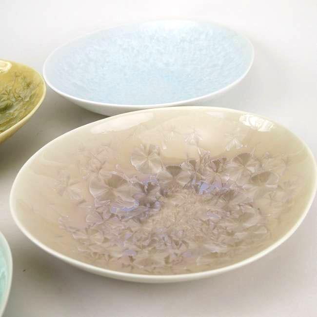 京焼 清水焼 花結晶楕円鉢揃え 陶あん : 松韻堂 Yahoo!店 - 通販