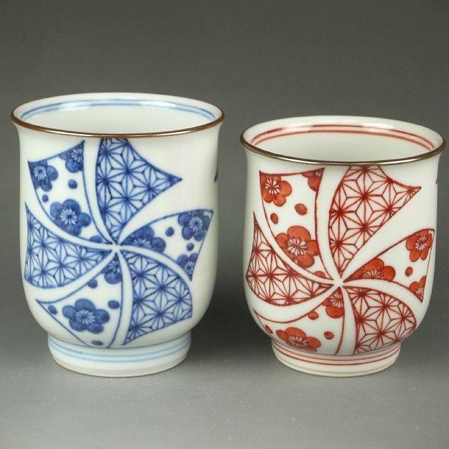 京焼 清水焼 花車夫婦湯呑と夫婦茶碗セット 岩華 : 松韻堂 Yahoo!店