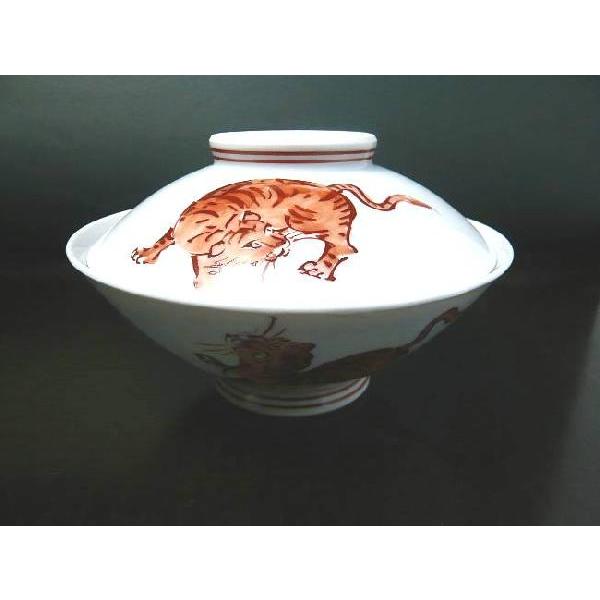 京焼 清水焼 干支赤虎 蓋付ご飯茶碗 : 松韻堂 Yahoo!店 - 通販 - Yahoo