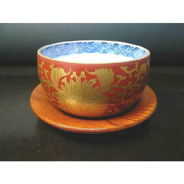 京焼 清水焼 赤金襴手汲出碗 華峰 単品 : 松韻堂 Yahoo!店 - 通販