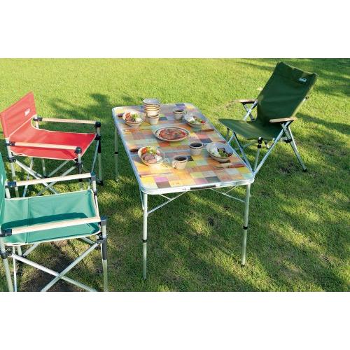 コールマン Coleman テーブル ナチュラルモザイクリビングテーブル 140