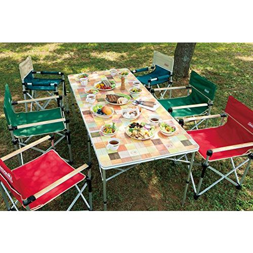 コールマン(Coleman) テーブル ナチュラルモザイクリビングテーブル