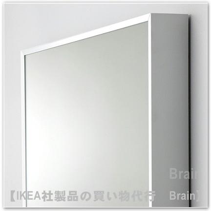 イケア（IKEA） HOVET/ホーヴェット ミラー78×196cm アルミニウム