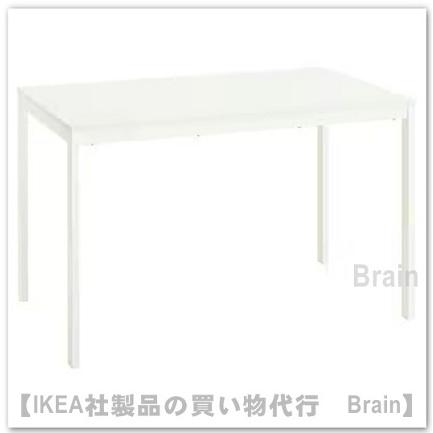 イケア（IKEA） VIHALS/ヴィーハルス 伸長式テーブル4〜6人用 ホワイト