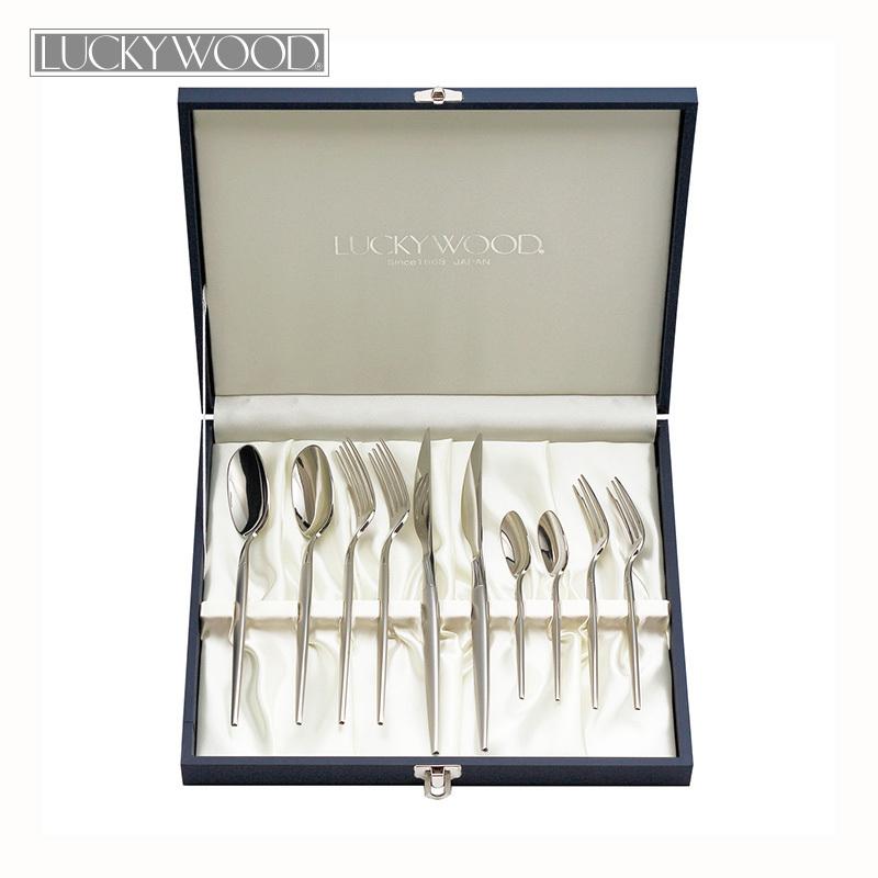 LUCKY WOOD（ラッキーウッド） カトラリーセット ナイフ フォーク