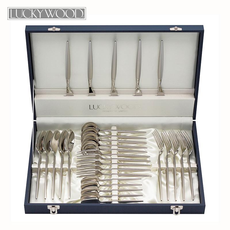 LUCKY WOOD（ラッキーウッド） カトラリーセット ナイフ フォーク
