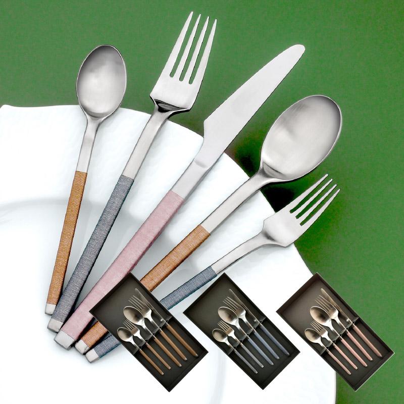 Cozy（TAMAKI） カトラリーセット J-tone コージー 布着せカトラリー