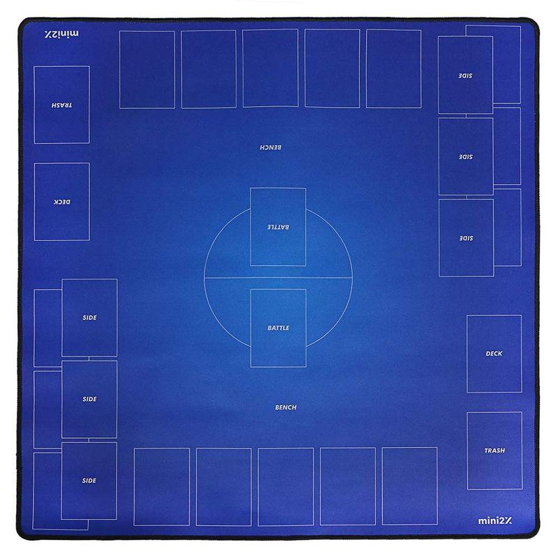 mini2x TCG ポケモンカード 用 ラバー プレイマット バトルフィールド