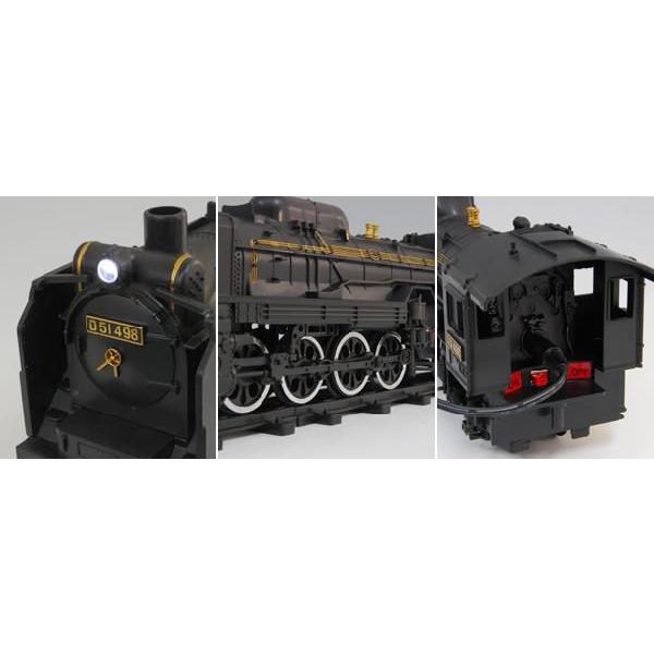 1/40 ビッグスケールラジコン 蒸気機関車D51形498号機 フルセット